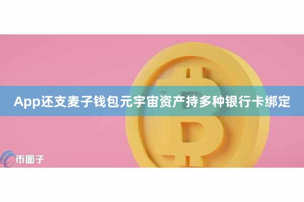 App还支麦子钱包元宇宙资产持多种银行卡绑定