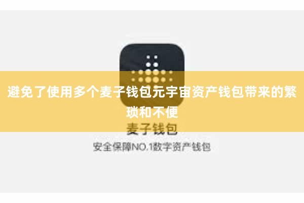 避免了使用多个麦子钱包元宇宙资产钱包带来的繁琐和不便