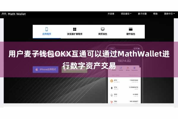 用户麦子钱包OKX互通可以通过MathWallet进行数字资产交易